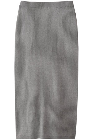 スリードッツ/three dotsのリュクスセーター リブスカート(110700/110703)