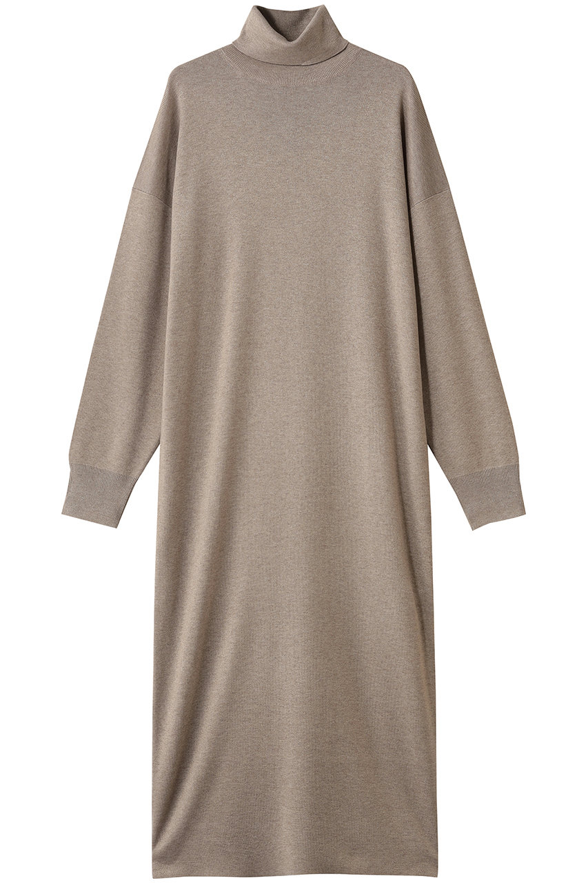 three dots 【ラメニット】リュクスセーター ドレス (ベージュ, S) スリードッツ ELLE SHOP three dots 【ラメニット】リュクスセーター ドレス (ベージュ, S) スリードッツ ELLE SHOP