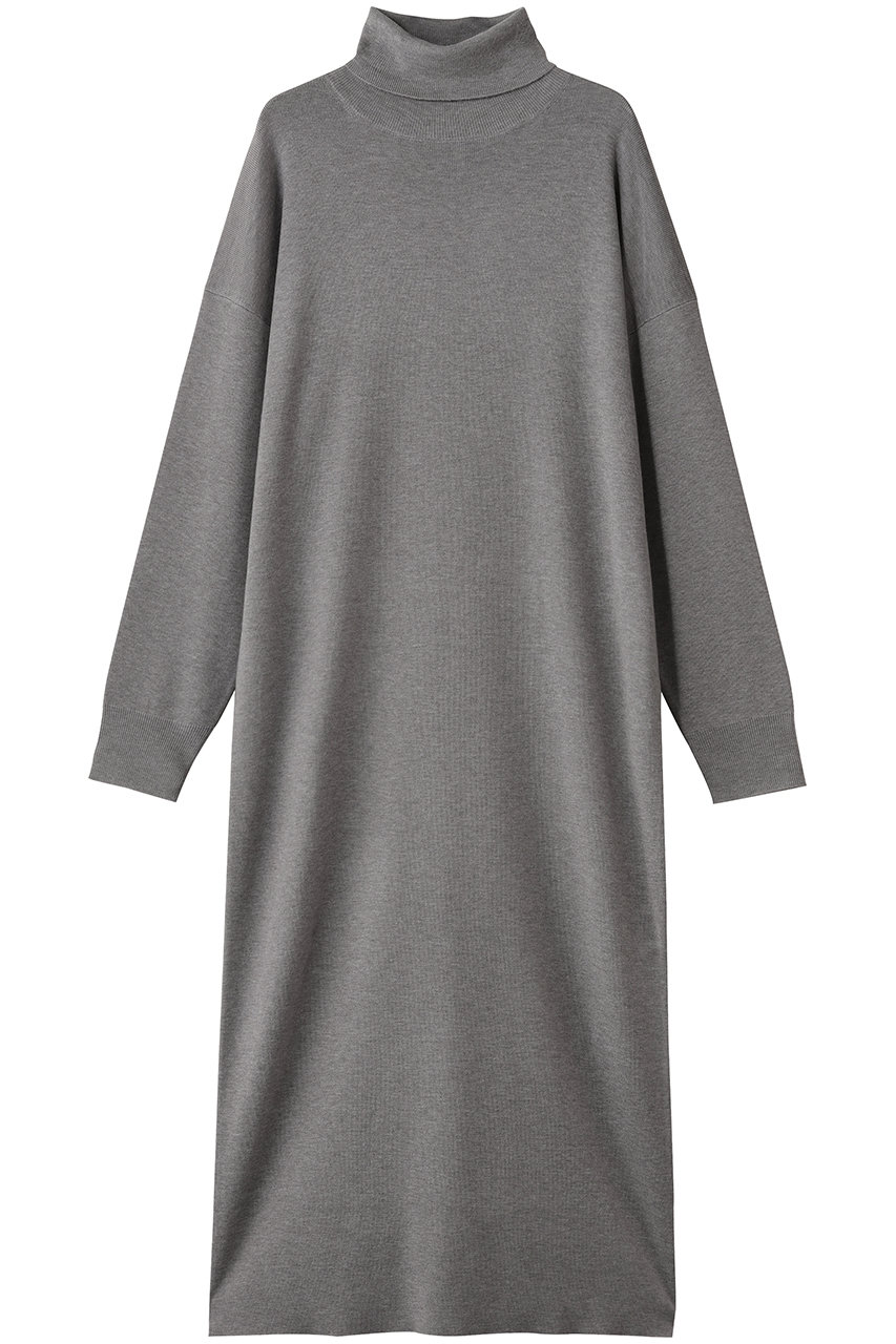 three dots リュクスセーター ドレス (グレー, M) スリードッツ ELLE SHOP three dots リュクスセーター ドレス (グレー, M) スリードッツ ELLE SHOP