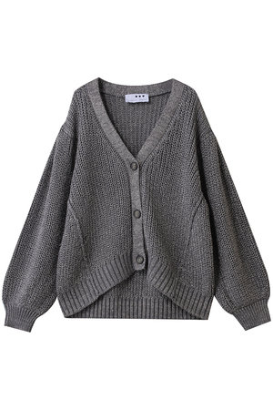 スリードッツ/three dotsのスパークリングセーター カーディガン(110300/110303)