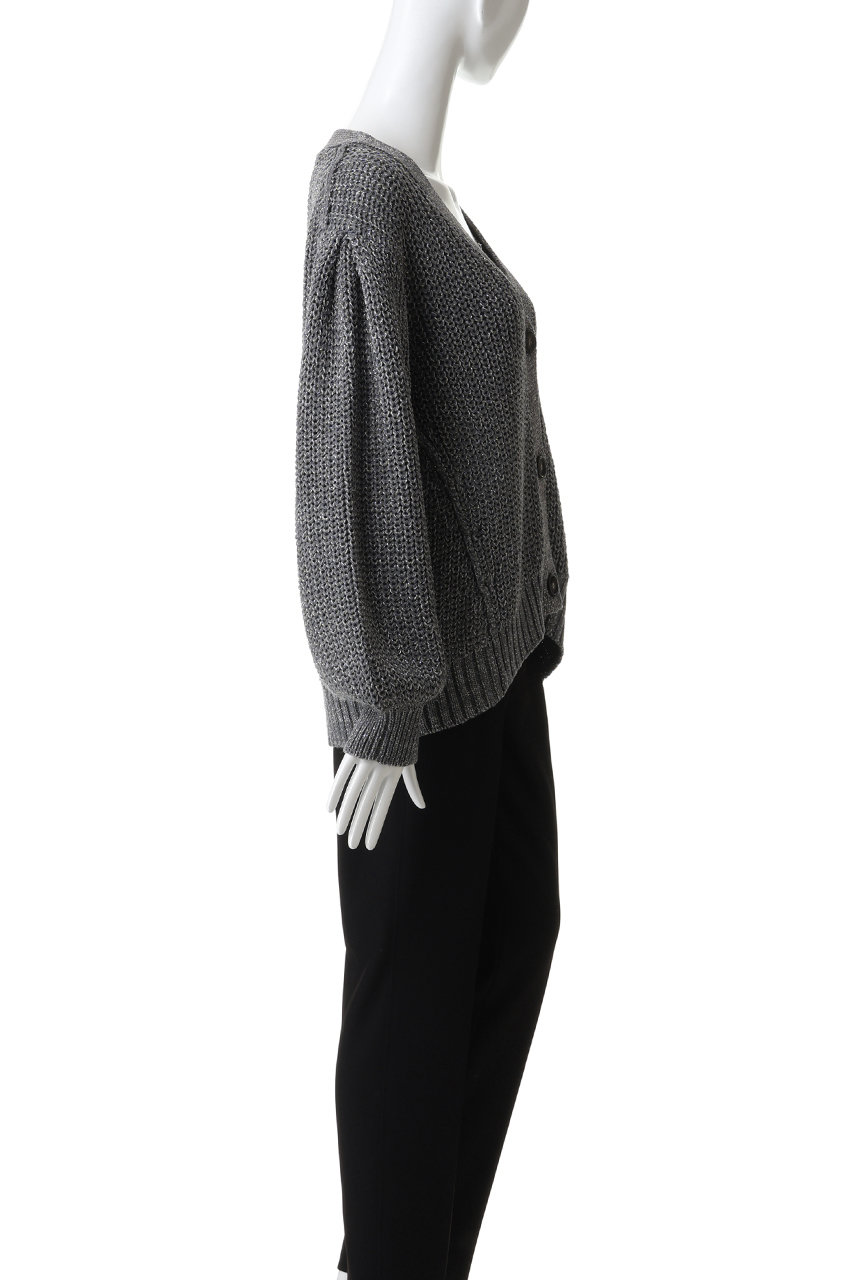 three dots(スリードッツ)｜スパークリングセーター カーディガン