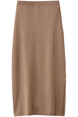 スリードッツ/three dotsのウールアウトフィット ナロースカート(110700/110703)