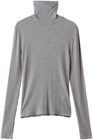 スリードッツ/three dotsのシルクカシミヤ タートルネック(110100/110103)