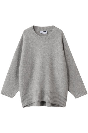 スリードッツ/three dotsのミニブークレービッグトップ(110300/110301)