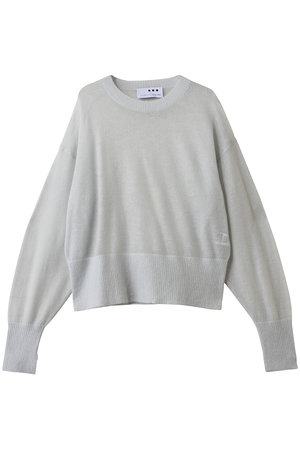 スリードッツ/three dotsのスーパーキッドモヘヤミックス トップ(110300/110301)