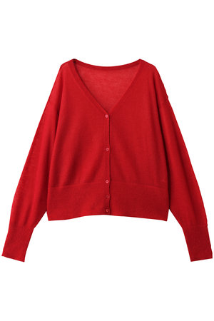 スリードッツ/three dotsのスーパーキッドモヘヤミックス カーディガン(110300/110303)