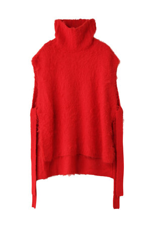 スリードッツ/three dotsのキャンディークラウド ベスト(110300/110301)