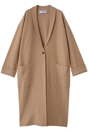 スリードッツ/three dotsのフェルトセーター コートカーディガン(110300/110303)