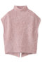 ファーカシミヤ ベスト スリードッツ/three dots ヌードピンク