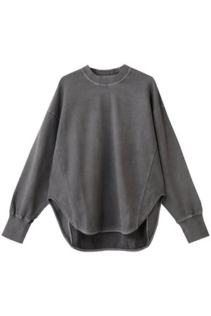 スリードッツ/three dotsのピグメントダイ スウェット(110100/110105)