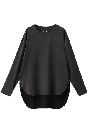 スリードッツ/three dotsのスエードジャージー 長袖Tシャツ(110100/110103)