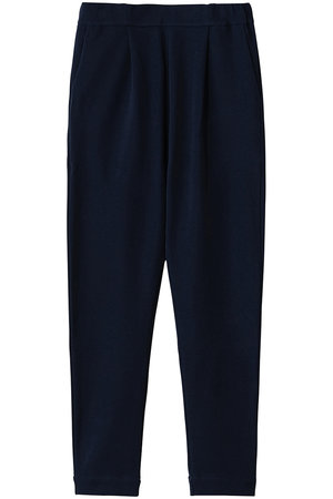 スリードッツ/three dotsのストレッチポンチ ツータックパンツ(110600/110601)