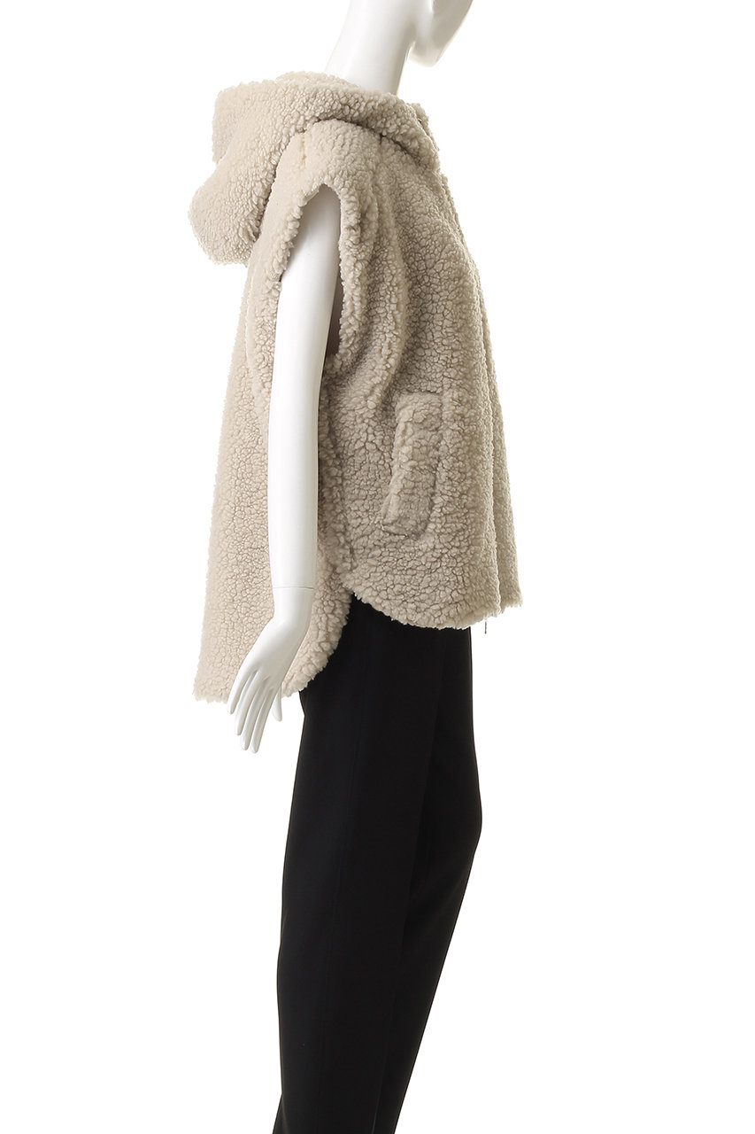 ひ*な様 スリードッツ　エコペルベスト Men's ecopel fur reversible best｜スリードッツ オフィシャル