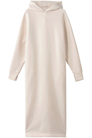 スリードッツ/three dotsのスリークテリー フーデッドドレス(110500/110503)