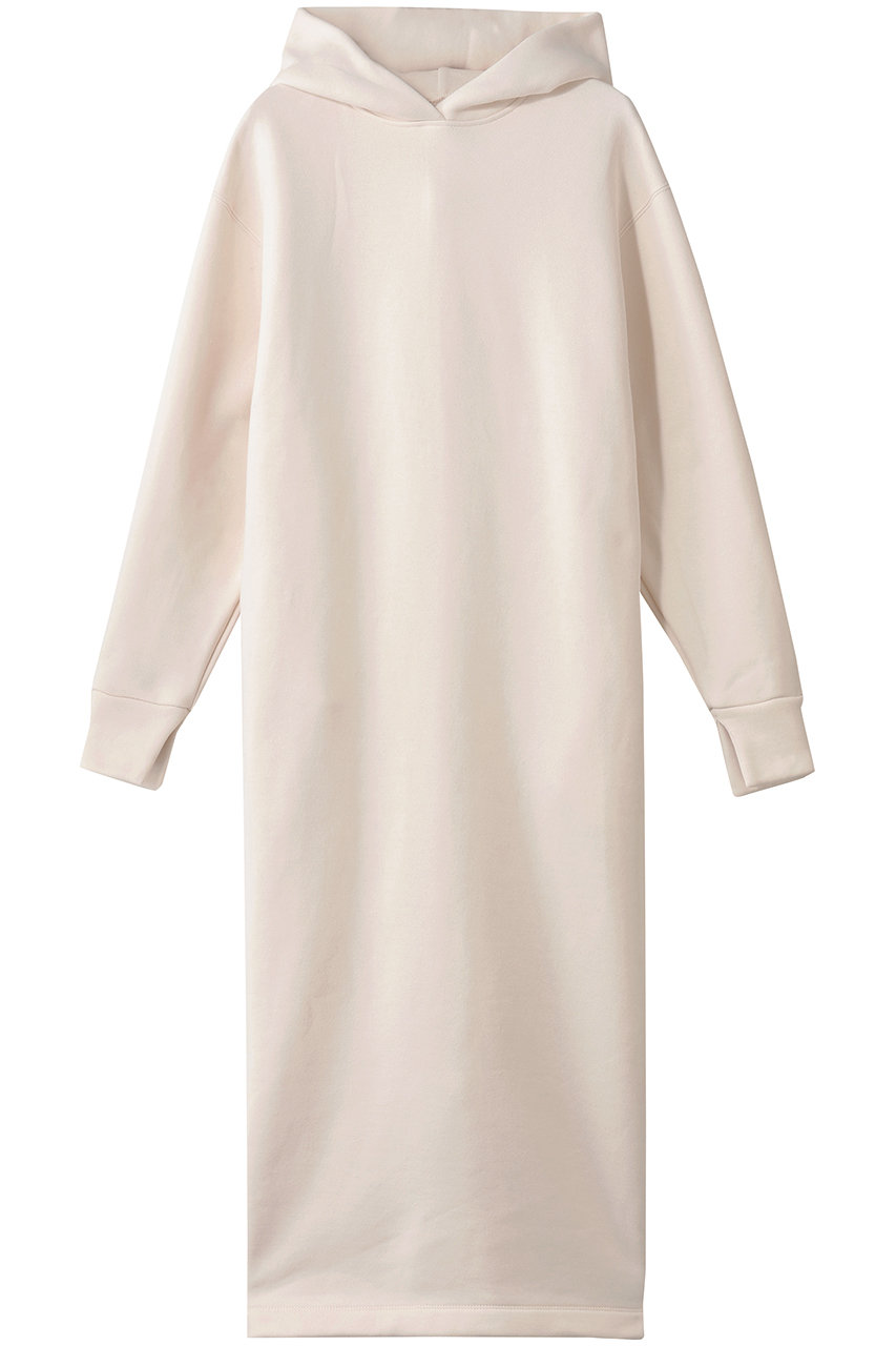 スリードッツ/three dotsのスリークテリー フーデッドドレス(オフホワイト/SI5001Y)