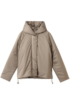 スリードッツ/three dotsのパファー フーディージャケット(110800/110801)