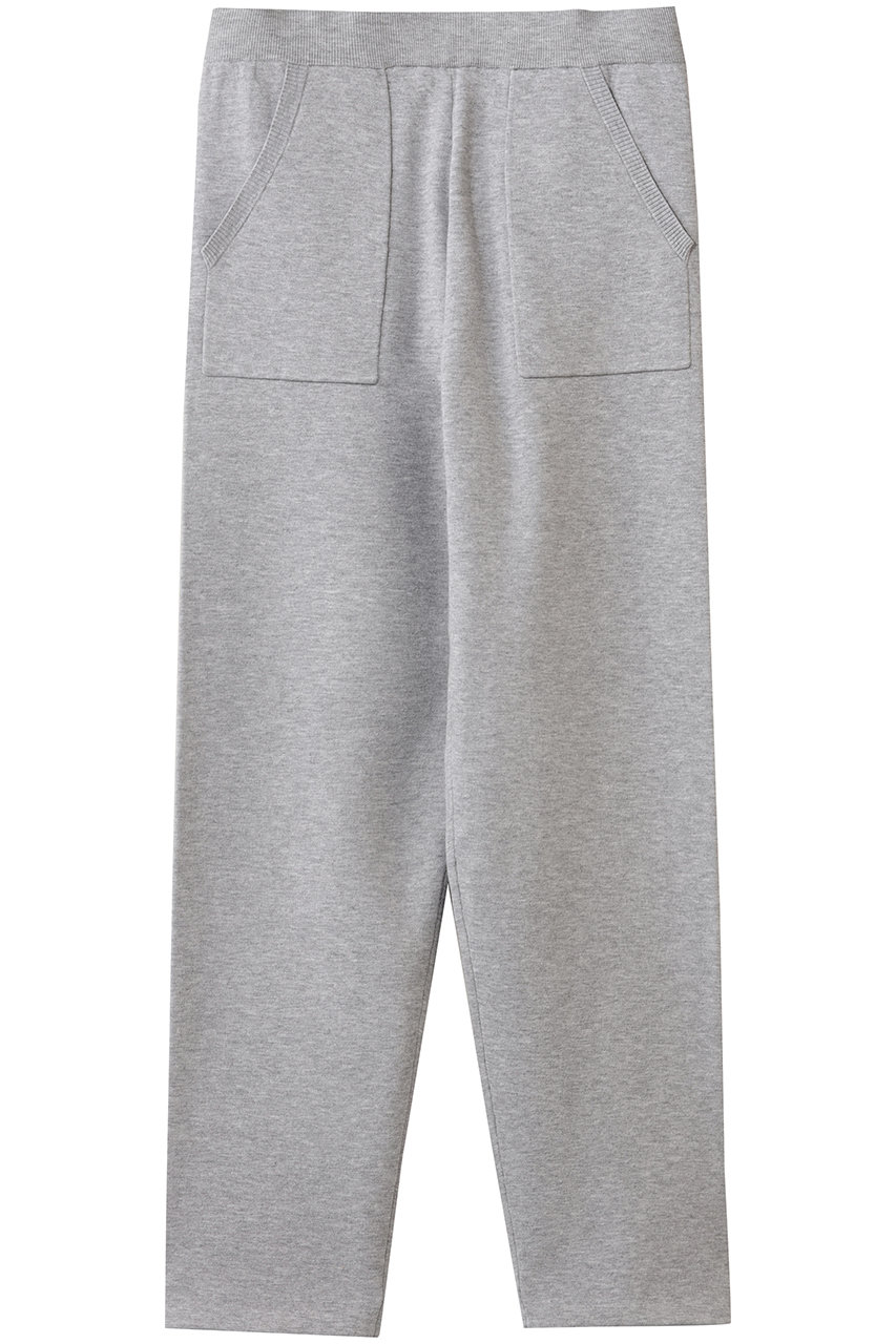 スリードッツ/three dotsのパワースムースニット ジョガーパンツ(グラナイト/SK602YU)