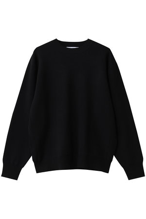 スリードッツ/three dotsのパワースムースニット クルーネック(110300/110301)