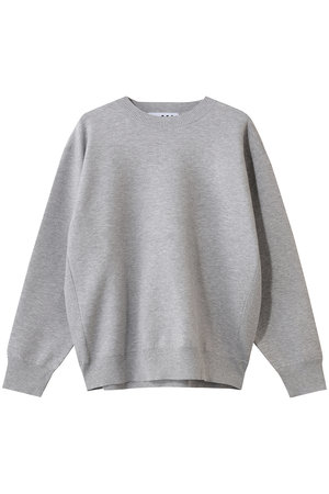 スリードッツ/three dotsのパワースムースニット クルーネック(110300/110301)