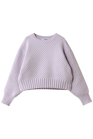 スリードッツ/three dotsのスポンジースムース ポップコーンプルオーバー(110300/110301)