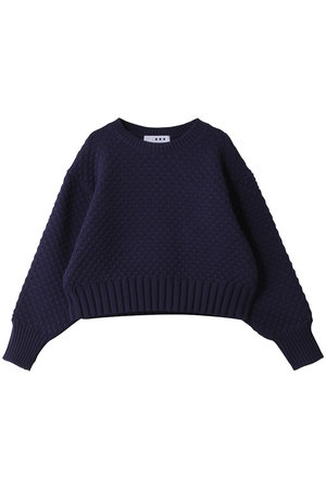 スリードッツ/three dotsのスポンジースムース ポップコーンプルオーバー(110300/110301)