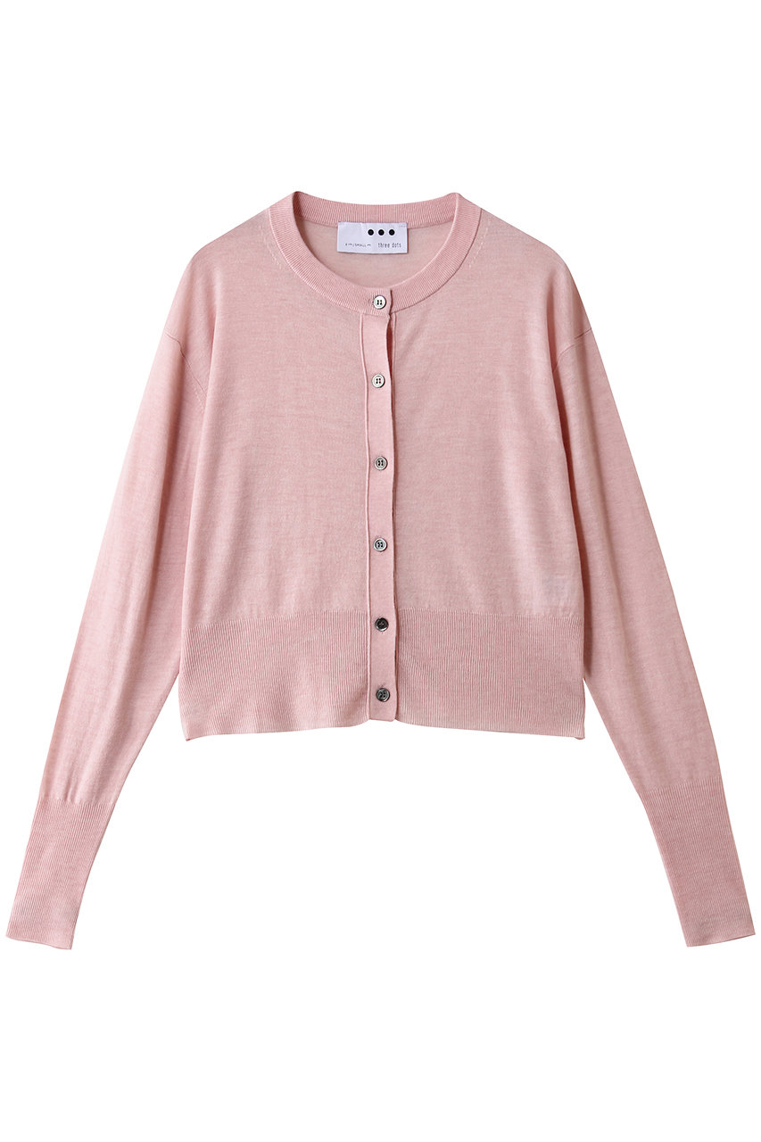 スリードッツ　カーディガン Felt sweater cardigan｜スリードッツ オフィシャルオンラインショップ