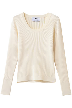 スリードッツ/three dotsのラメレーヨン リブジェシカ(110100/110103)