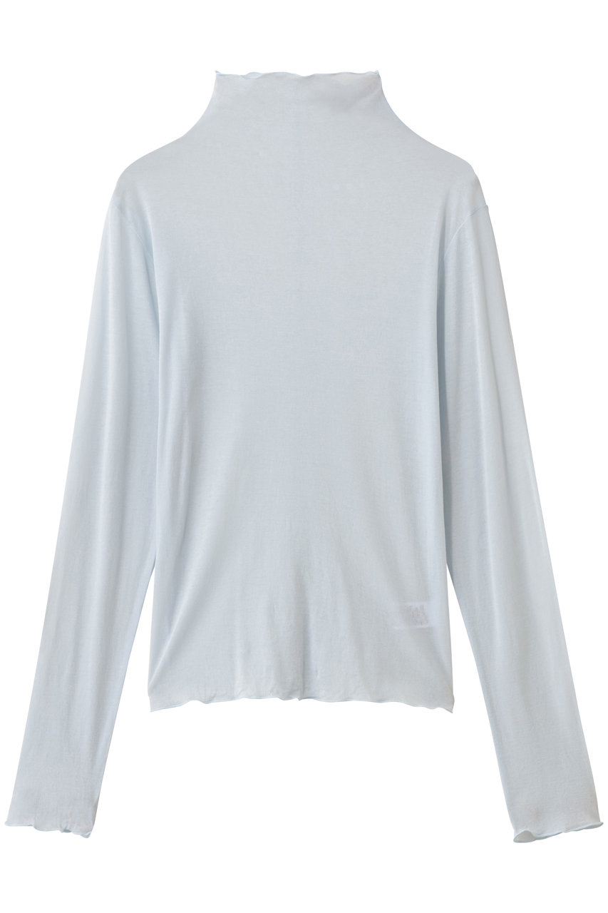 スリードッツ/three dotsのソフトシースルー メロウタートル(ライトブルー/TH2004Y)