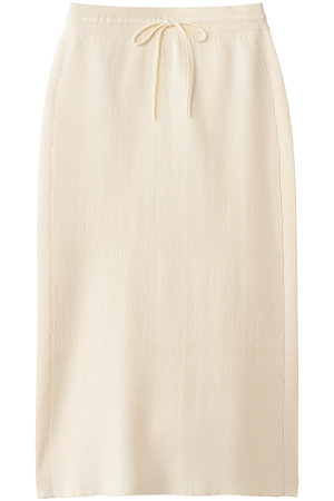 スリードッツ/three dotsのブライトコットン スカート(110700/110703)