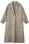 ラフリネン ドクターコート スリードッツ/three dots リネンベージュ