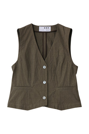 スリードッツ/three dotsのサン ドライドクロス トップス(110100/110103)