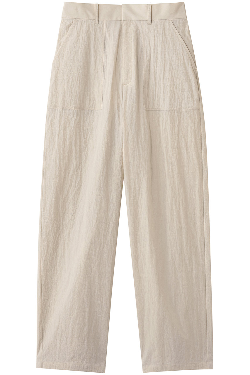 スリードッツ/three dotsのサン ドライドクロス パンツ(ベージュ/UD6002Y)