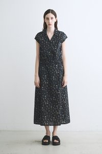 three dots(スリードッツ)｜プレーリー マルチカラーローントップス