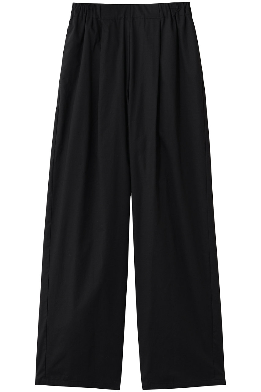 スリードッツ/three dotsのプレーリー  ローンパンツ(ブラック/EG6001Y)