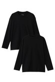 【UNISEX】2パックTシャツ レギュラーフィット長袖