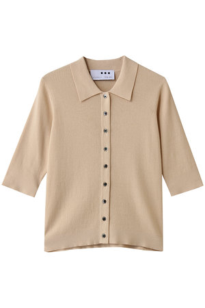 スリードッツ/three dotsのサンディコットン H/S ポロ(110300/110301)