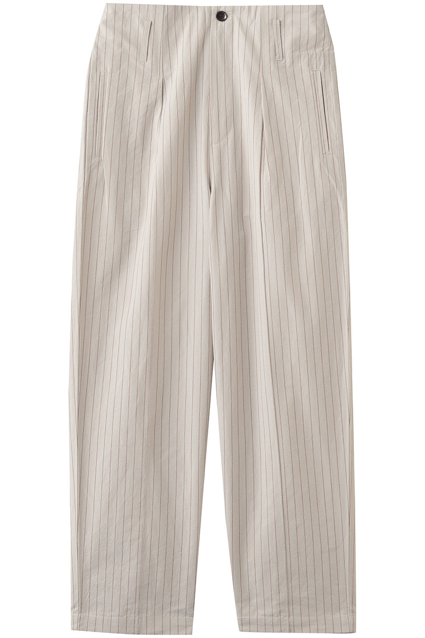 スリードッツ/three dotsのデザート ウェザーパンツ(レッドストライプ/EW6001Y)