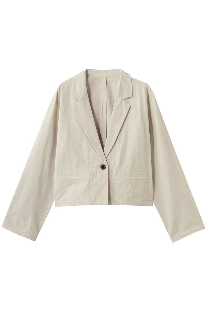 スリードッツ/three dotsのデザート ウェザージャケット(ベージュ/EW7001Y)