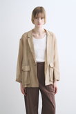 シャイニー シャツジャケット