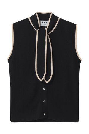 スリードッツ/three dotsのサンディーコットン タイトップス(110300/110301)