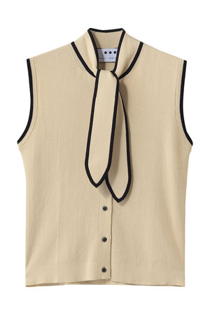 スリードッツ/three dotsのサンディーコットン タイトップス(110300/110301)