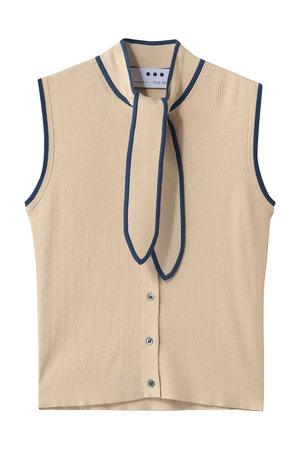 スリードッツ/three dotsのサンディーコットン タイトップス(110300/110301)