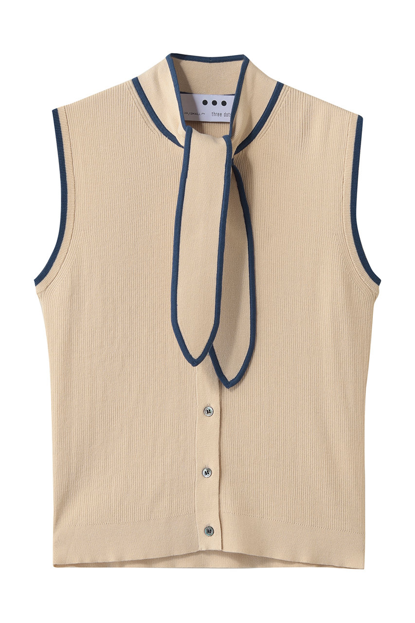 three dots サンディーコットン タイトップス (ティントピンク, M) スリードッツ ELLE SHOP
