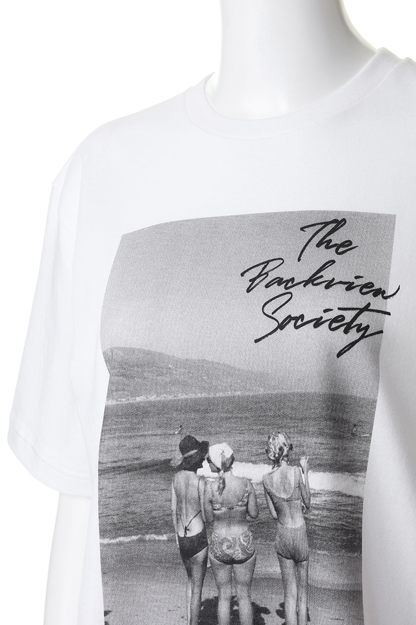 three dots(スリードッツ)｜【UNISEX】グラフィックTシャツ/PIER DAYS
