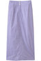 コットンリネン ナロースカート スリードッツ/three dots パープル