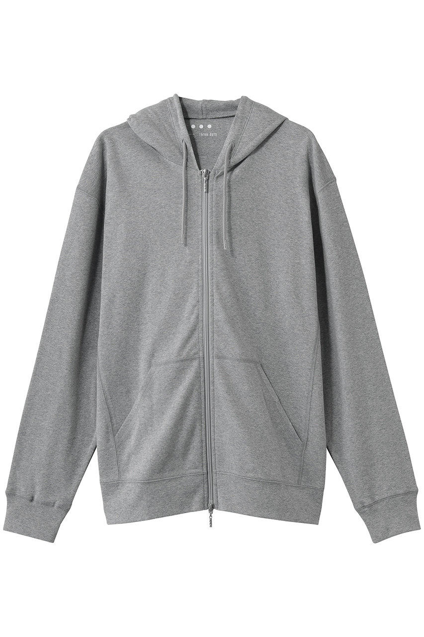 スリードッツ/three dotsの【MEN】Organic cotton knit ダニエル(グラナイト/AG2Y-608Y)