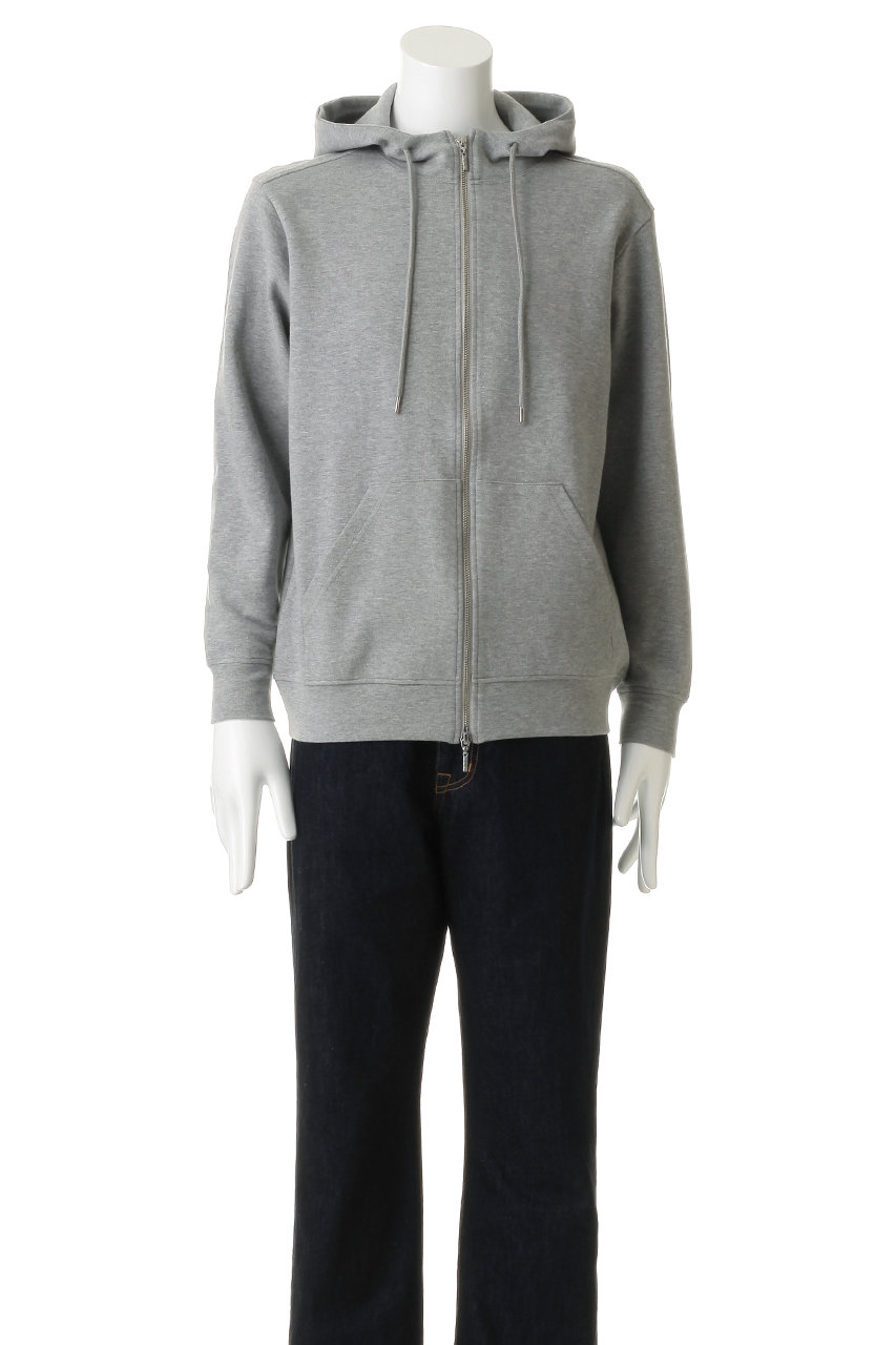 three dots(スリードッツ)｜【MEN】ストレッチポンチ ジップフーディ