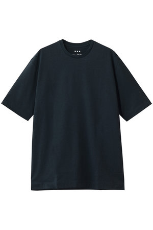 スリードッツ/three dotsの【MEN】パウダリーコットン クルーネックTシャツ(110100/110102)