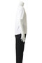【MEN】パウダリーコットン クルーネックTシャツ スリードッツ/three dots