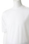【MEN】パウダリーコットン クルーネックTシャツ スリードッツ/three dots